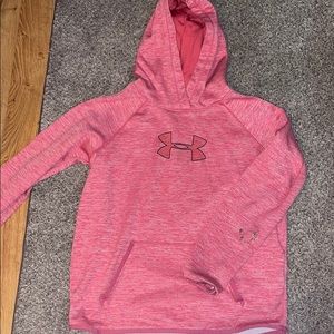 Pink Under Armour sweatshirt